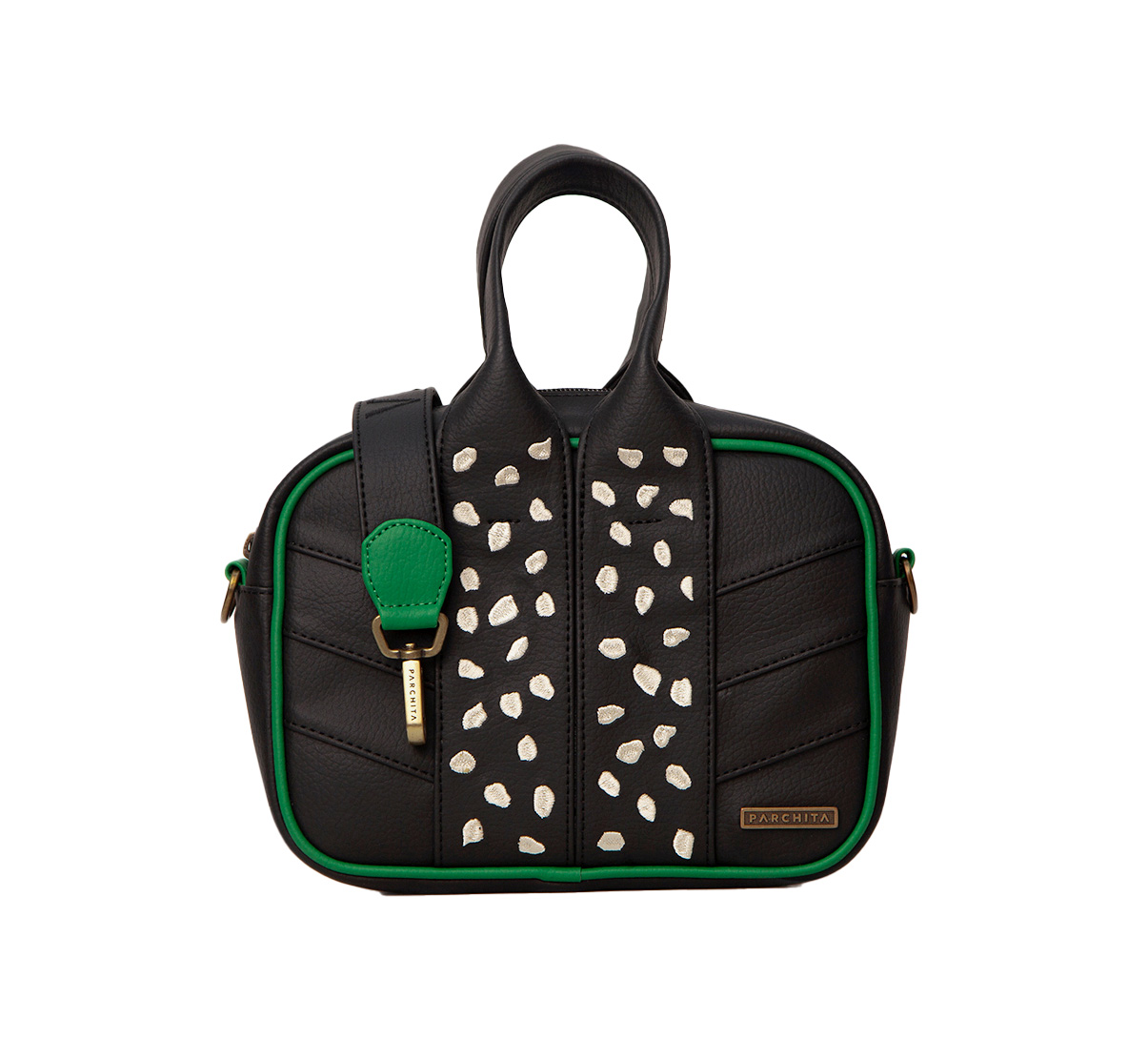 TRUFA-NEGRO-01 fondo blanco Bandolera Trufa - Imagen 1